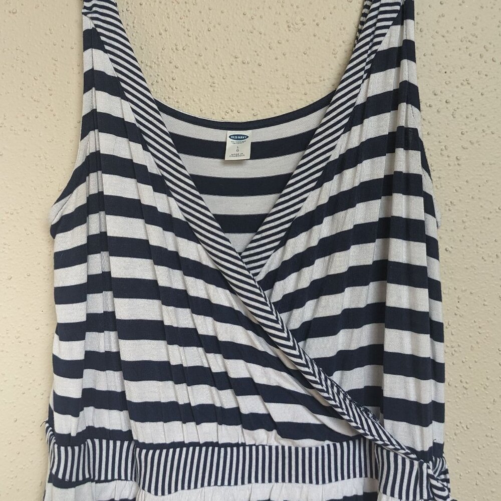 Faux Wrap Maxi Dress